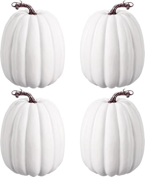 large artificial white pumpkins|extra large faux carvable pumpkins.